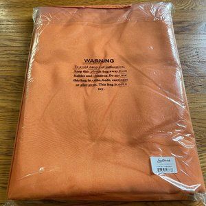 70x120 Orange Rectangular Polyester Tablecloth from LinenTablecloth